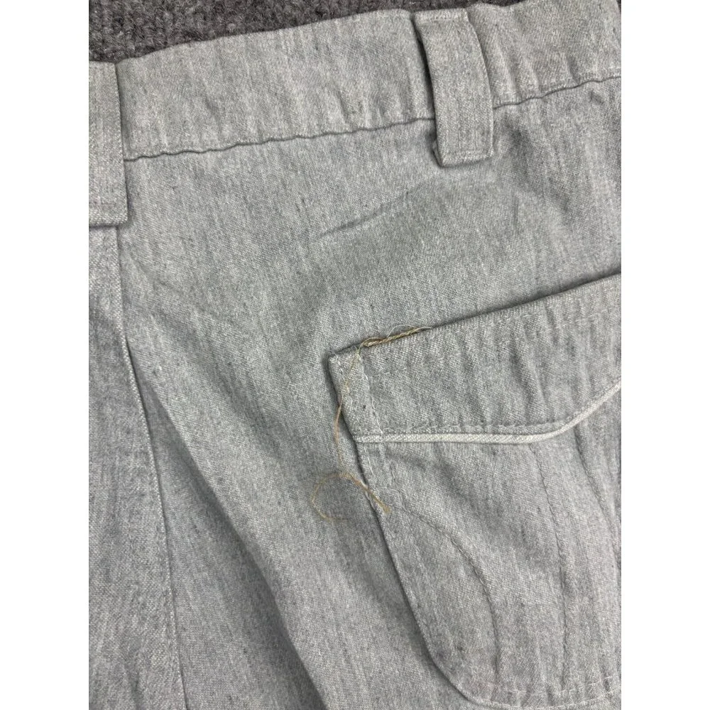 Vintage 70s Levi's Flare Pants Men's W32 x‎ L26 Gray Bootcut USA Made